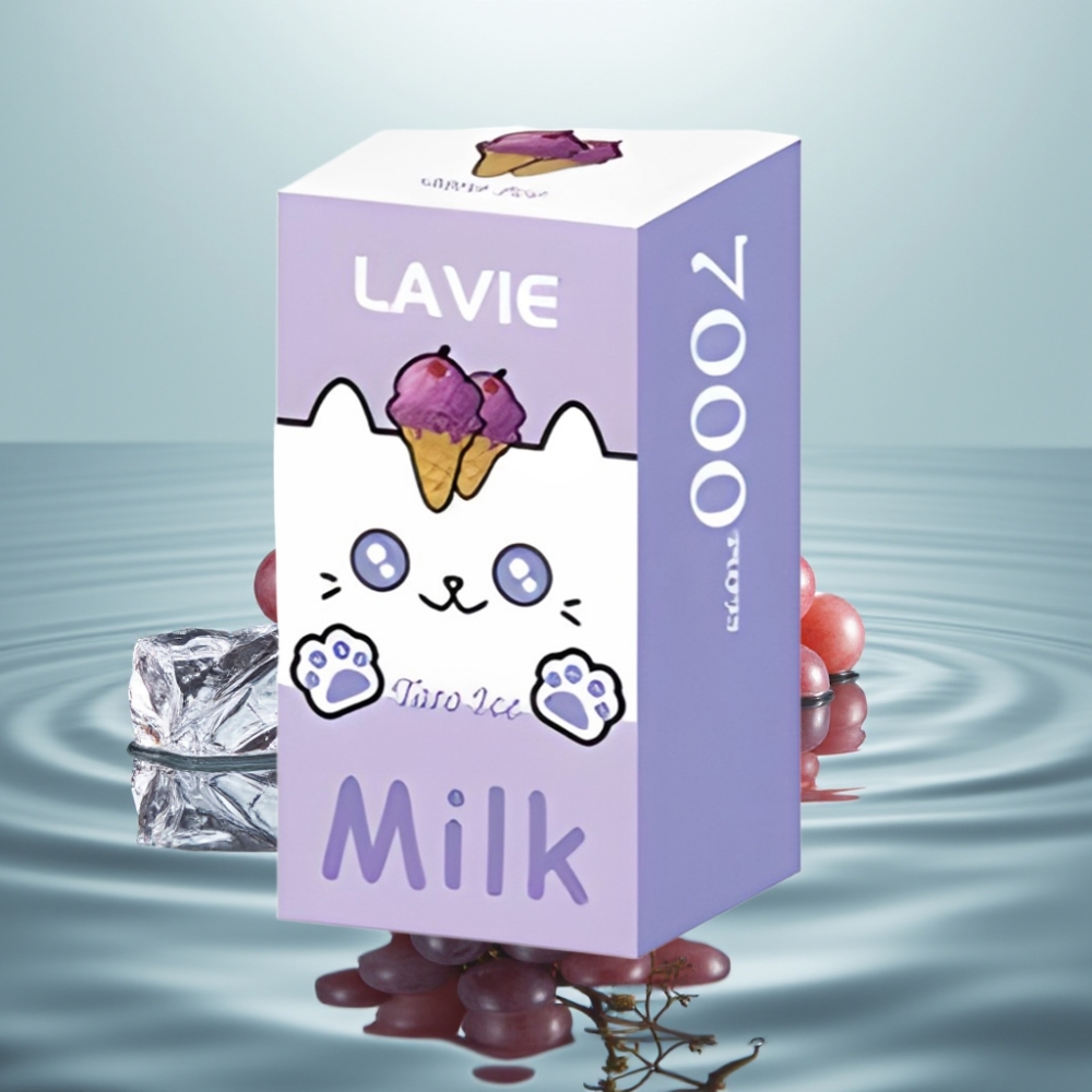 LAVIE Milk 7000 Puffs 16ML 5% Viinamäe-Jää