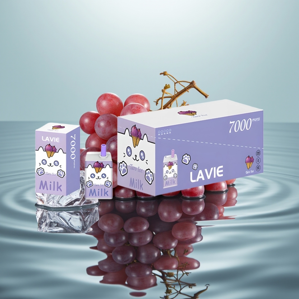 LAVIE Milk 7000 Puffs 16ML 5% Viinamäe-Jää