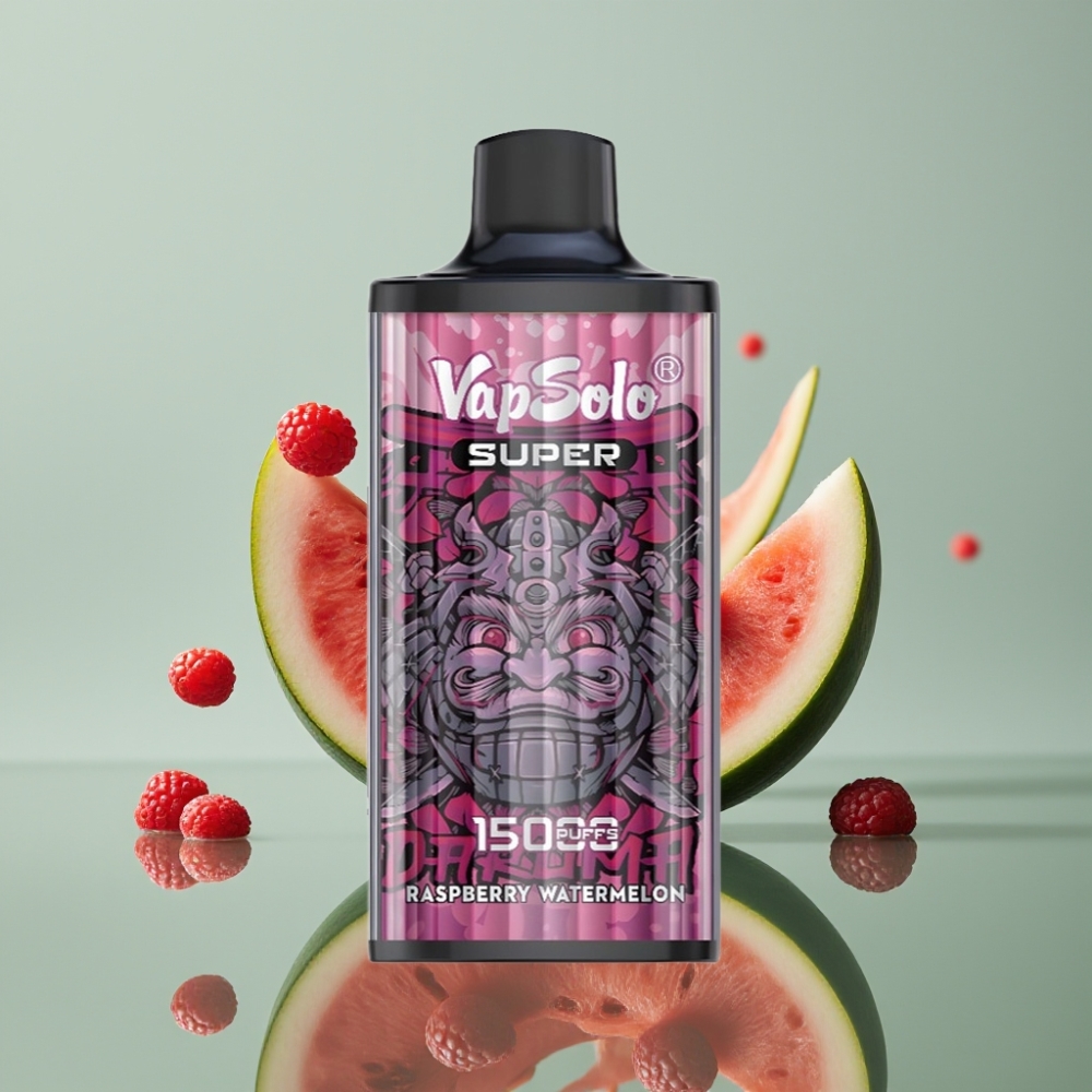 Vapsolo Super 15000 puffi Vaarikas-Arbuus 40ml 850mah Type-C