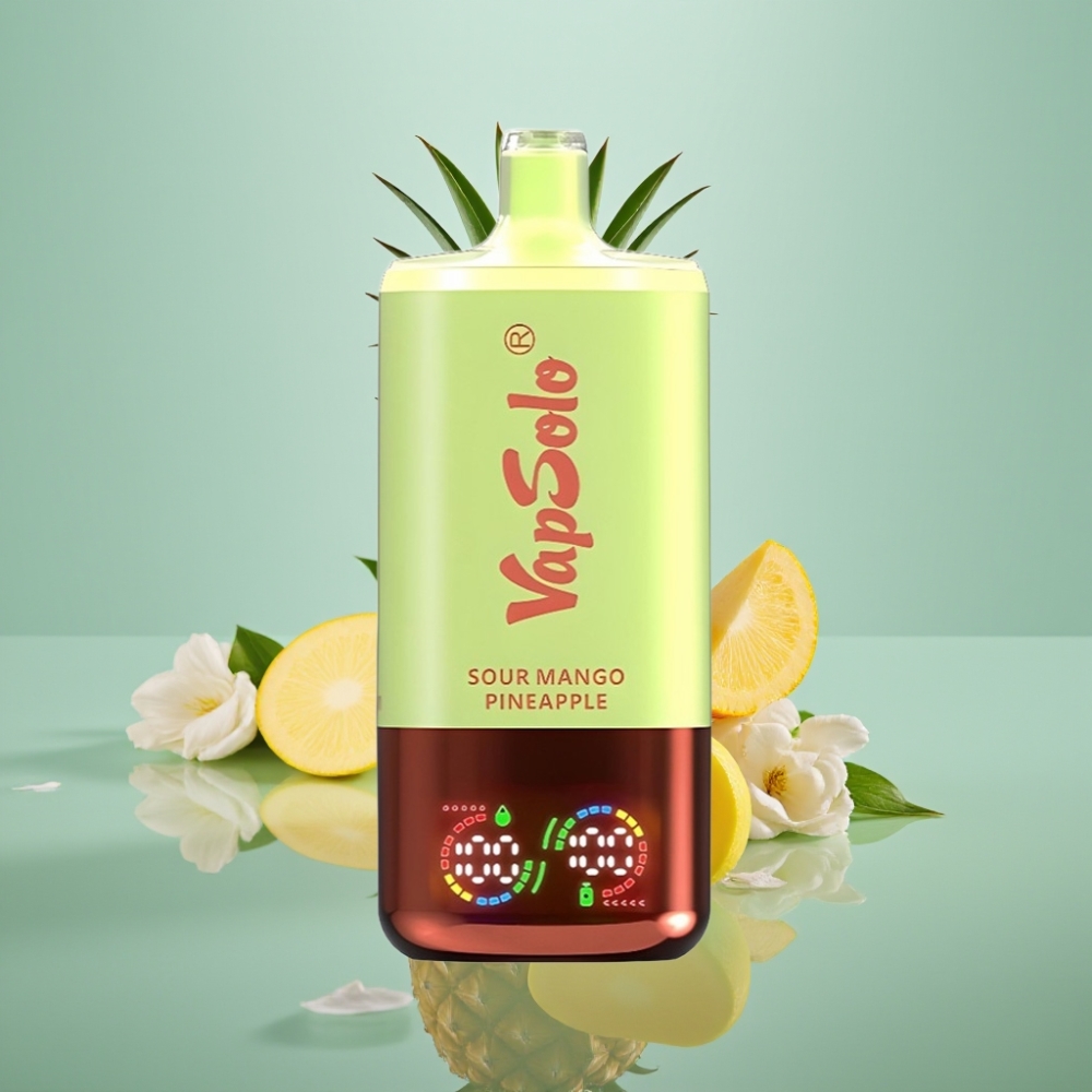 VapSolo Triple 30000 Puffs 40ml Hape Mango-Ananass