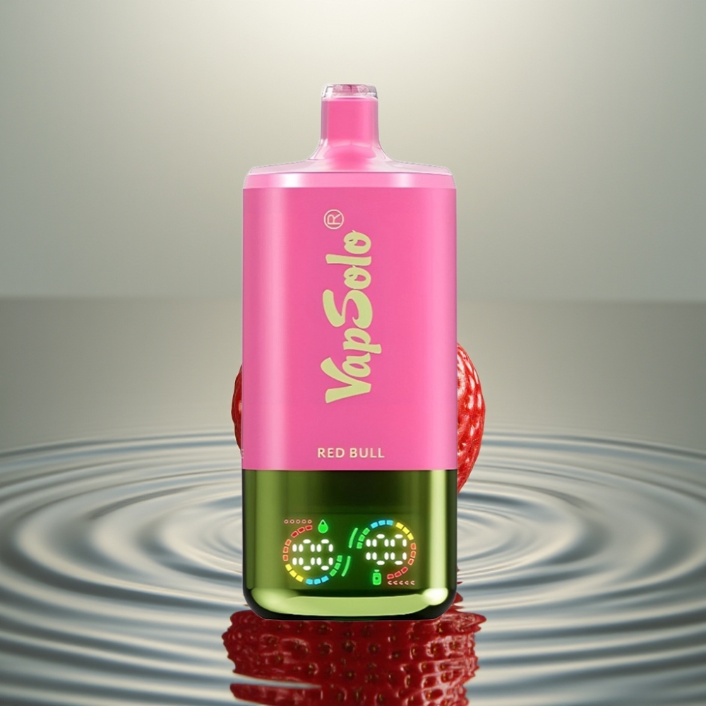 VapSolo Triple 30000 Puhud 40ml Punane Sõnn & Type-C