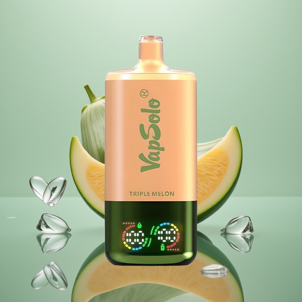VapSolo Triple 30000 Sõmrad Kolmikmelon 40ml 20/50mg
