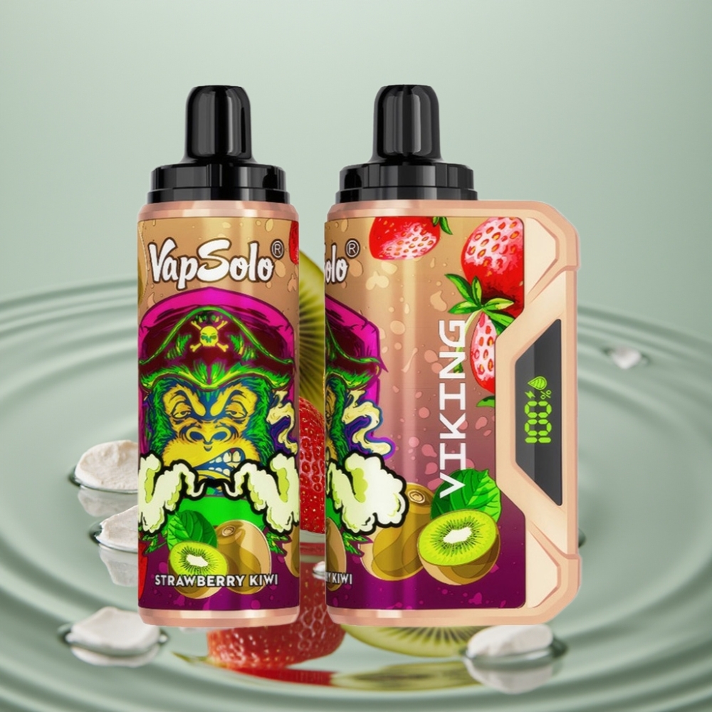 VapSolo VIKING 12000 Puffs 22ml Maasikas-Kiivi
