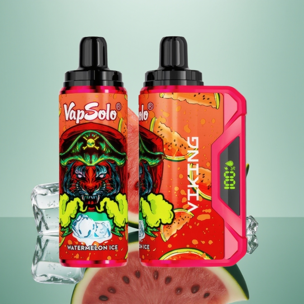 VapSolo VIKING 12000 Puffs 22ml Vesimelonijää