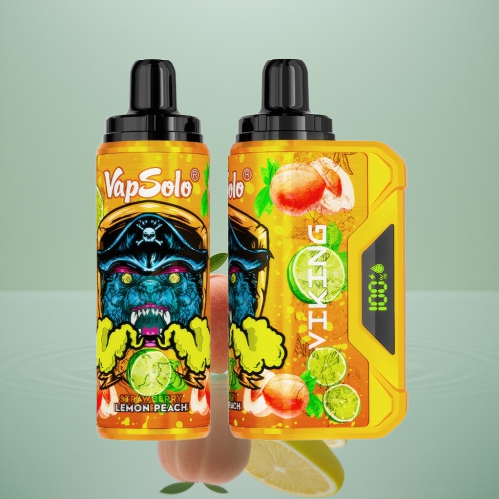 VapSolo VIKING 12000 Puffs Siduv E-Vape Sidrun-Pirn 22ml 50mg/ml