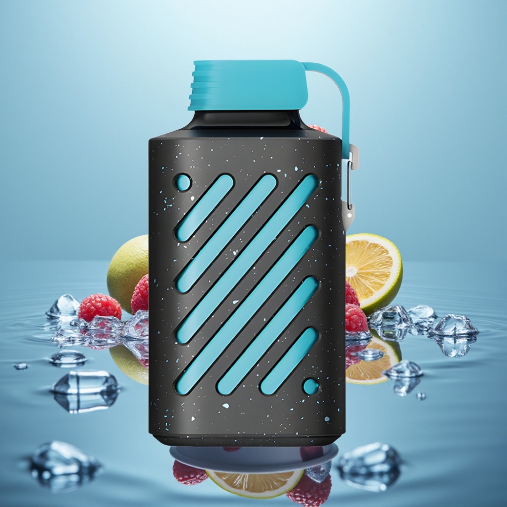 VOZOL GEAR 10000 Ühekordne Vape 10000 Tiksu Sinine Razz Jää 30 Maitet PCR Materjalid