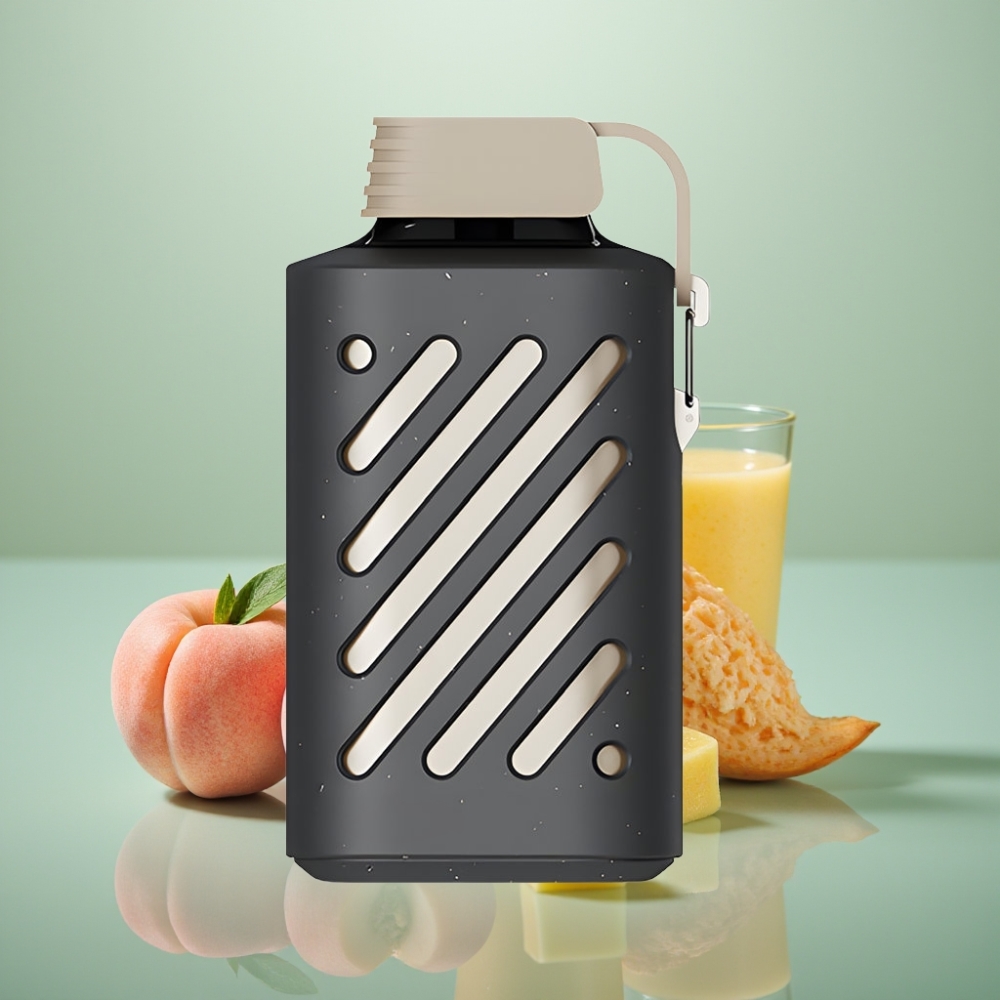 VOZOL GEAR 10000 Ühekordne Vape 20ml, 30 Maitse, VAMT Mähis, 500mAh, Virsik-Mango Smoothie