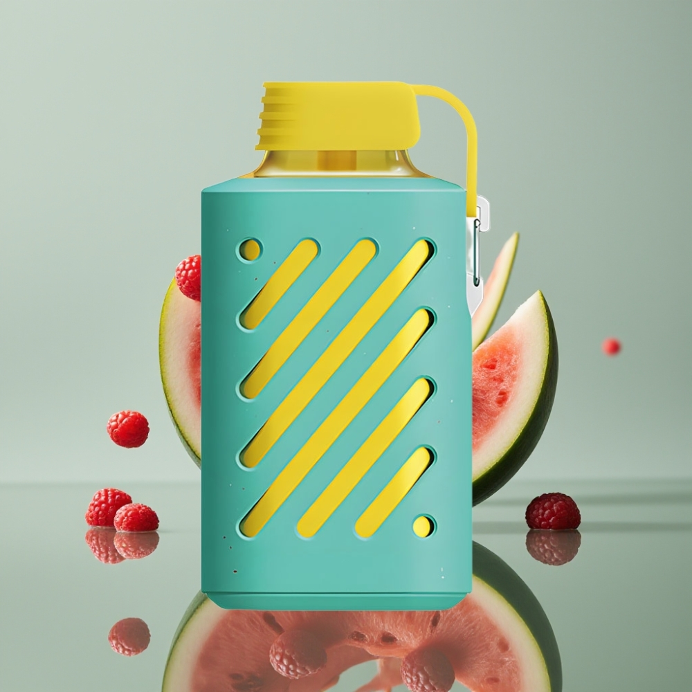 VOZOL GEAR 10000 Ühekordne Vape 30 Maitse 20ml Vedelik 65% PCR Materjalid Vaarikas-Arbuus