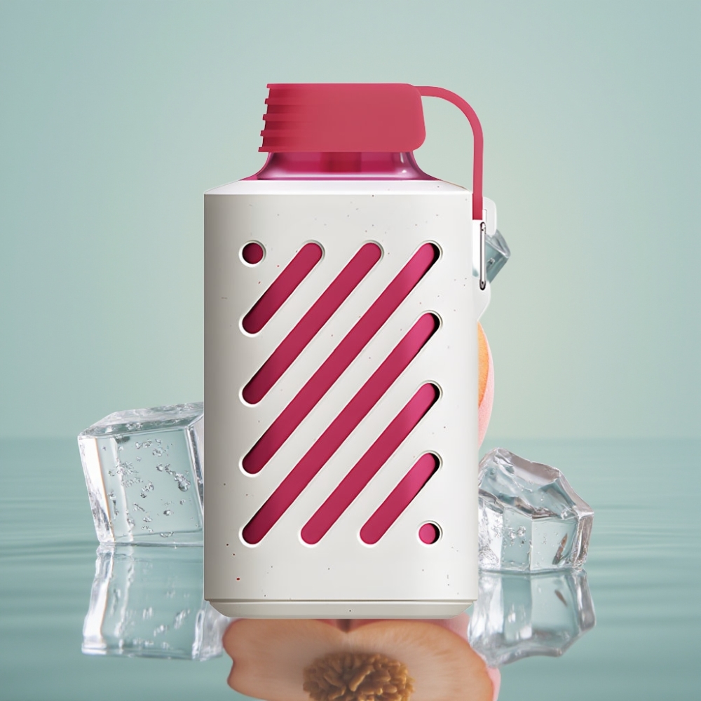 VOZOL GEAR 10000 Ühekordne Vape Virsik-Jää 10000 Tõmmet, 20ml Vedelik, 500mAh