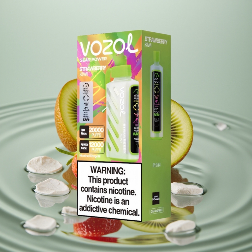 VOZOL Gear Power 20000 Põhku Maasikas-Kiivi S.i.L.C. Tech Dual Mesh Coil