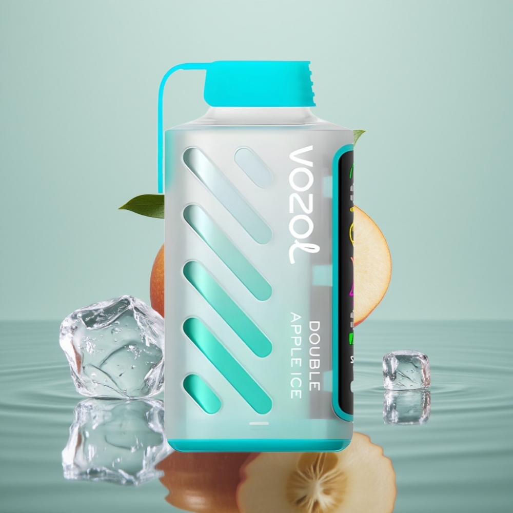 VOZOL Gear Power 20000 Puffs Dual Mesh 20mL Kahe Õuna Jää