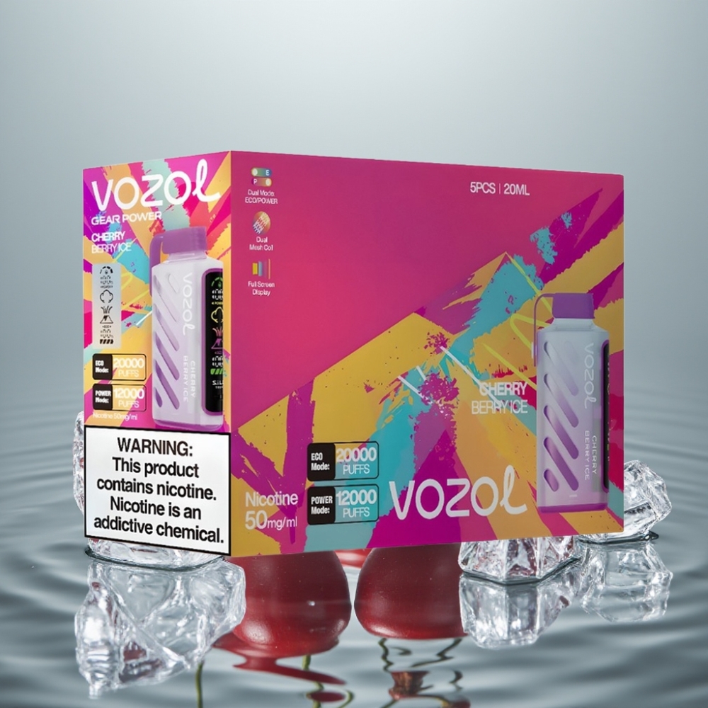 VOZOL Gear Power 20000 Puffs Dual Mesh Coil Kirsi-Marja Jää