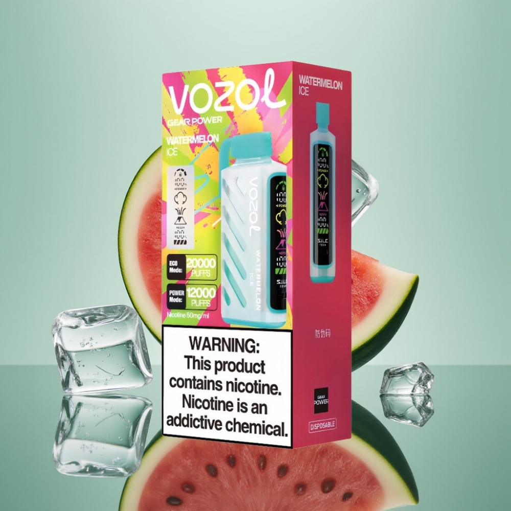 VOZOL Gear Power 20000 S.i.L.C. Tech 20mL ArbuusiJää