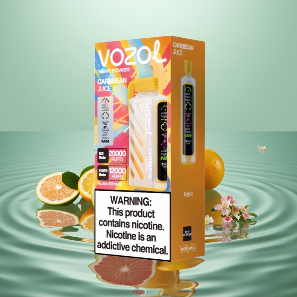 VOZOL Gear Power 20000 S.i.L.C. Tech 20mL Kariibi Mahla