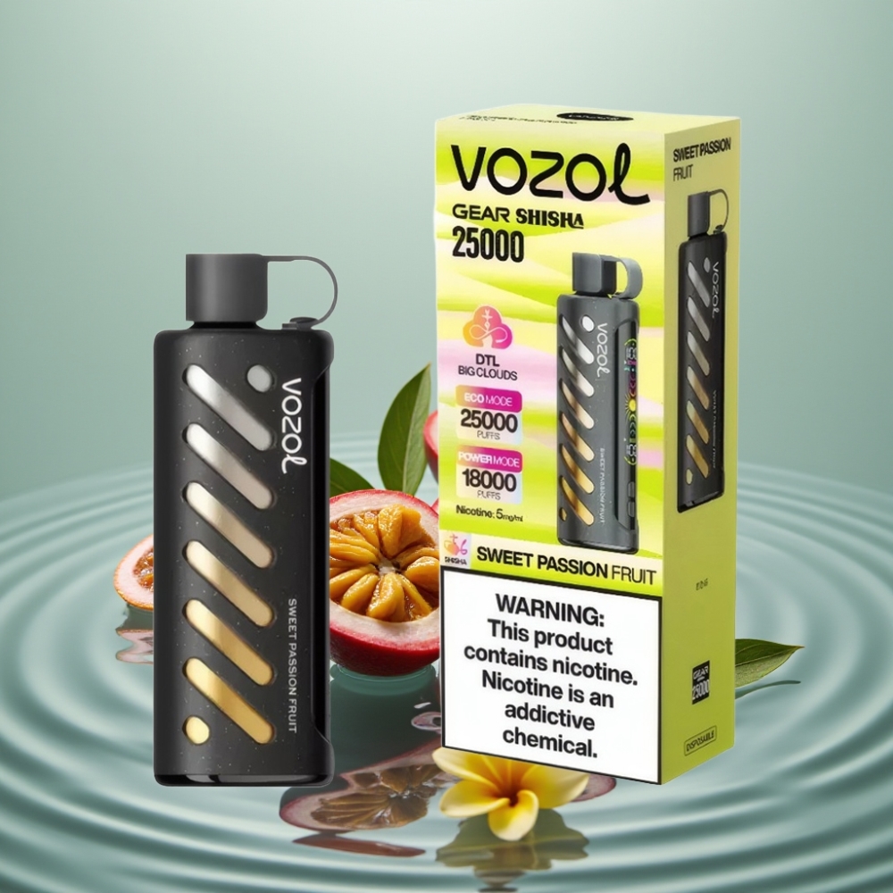 VOZOL Gear Shisha 25000 Puffs Dual Mesh, 1000mAh, Magus Passiooniliiga