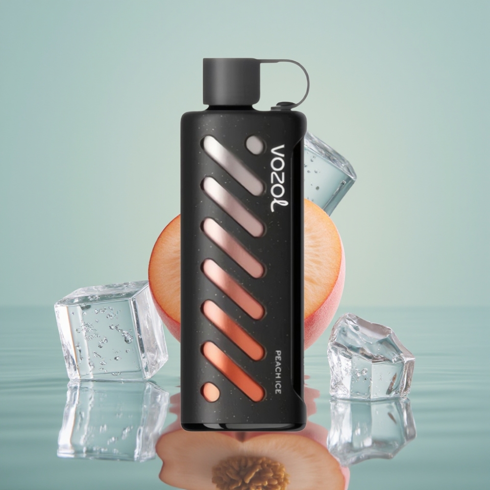 VOZOL Gear Shisha 25000 Sūgavust Virsik Jää 1000mAh 5mg/ml
