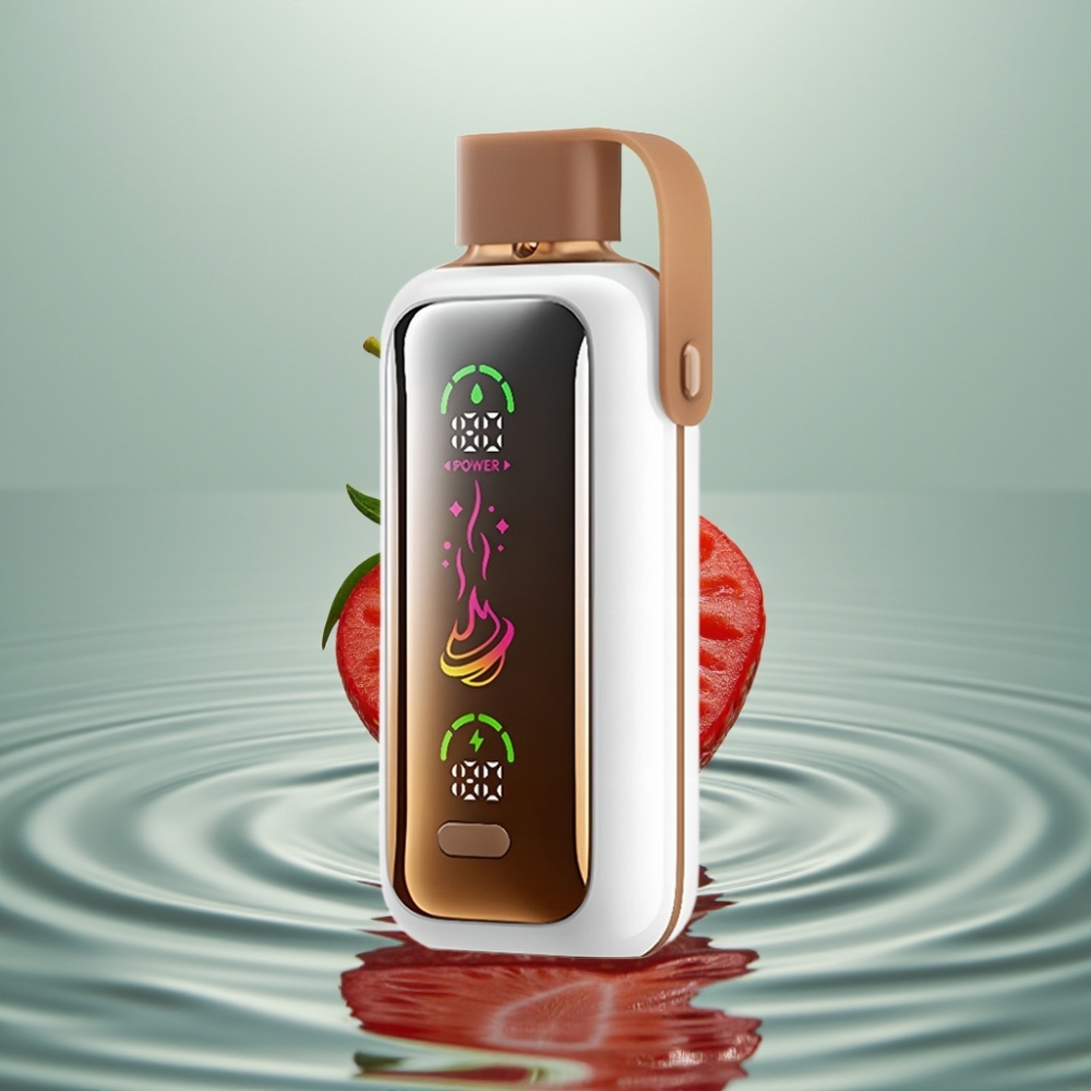 VOZOL Star 20000 Puffs Draakon-MaasikasBanaan 2.2" HD peegelkuva 650mAh