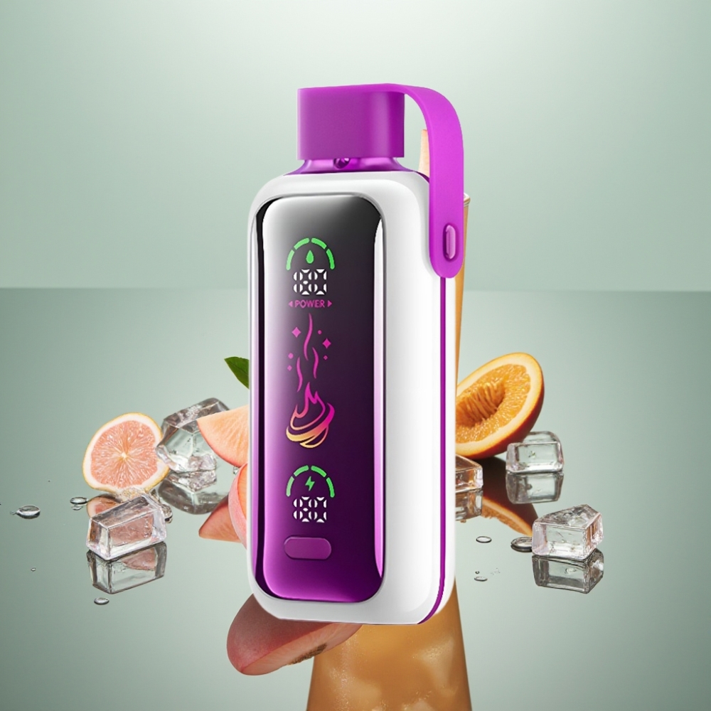 VOZOL Star 20000 Puffs Dual Mesh 2.2" Ekraan Mahlakas Virsiku Jää