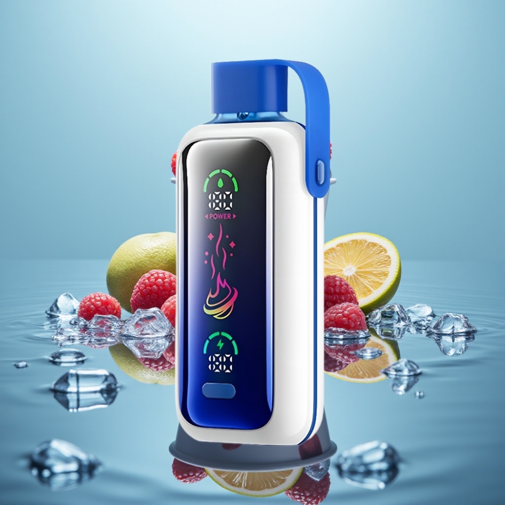 VOZOL Star 20000 Sügavust Sinine Razz Jää 2.2" HD peegel ekraan