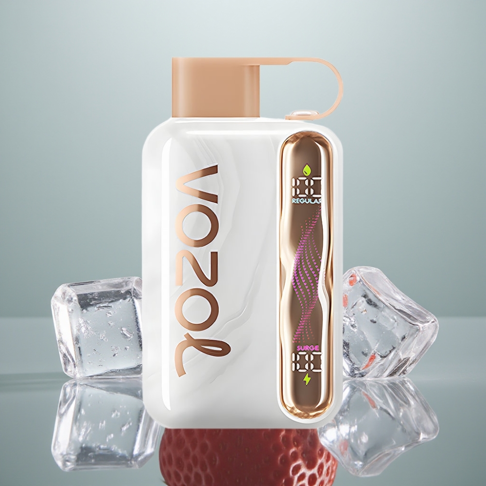 VOZOL STAR 40000 Puffs Disposable Vape Maasikajää 1000mAh Type-C