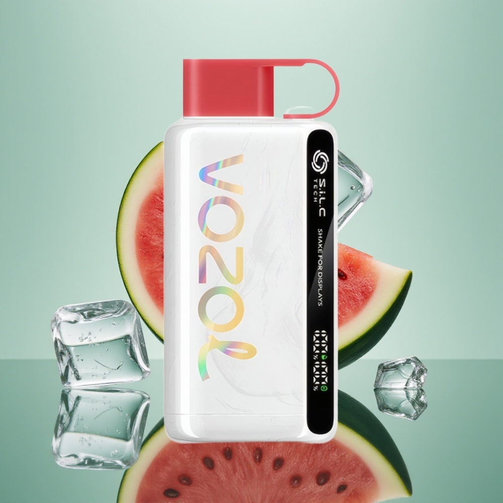 VOZOL STAR 9000/12000 Suitsuva Vape Arbuusi-Jää, S.i.L.C TECH, 650mAh