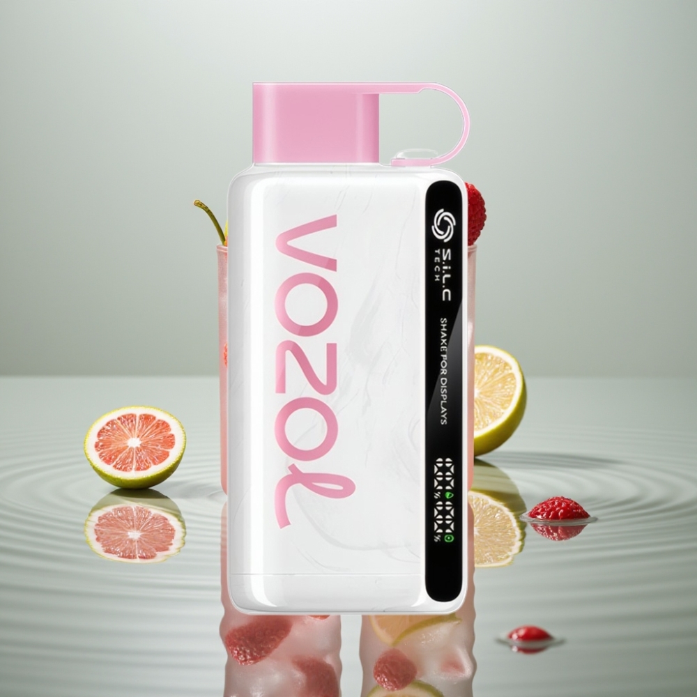 VOZOL STAR 9000/12000 Ühekordne Vape Roosa Sidrunimahl S.i.L.C TECH 650mAh