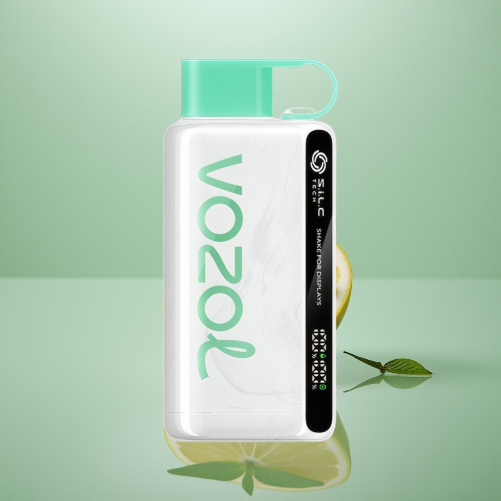 VOZOL STAR 9000/12000 Ühekordne Vape Sidrunimündi 650mAh Kiire Laadimine