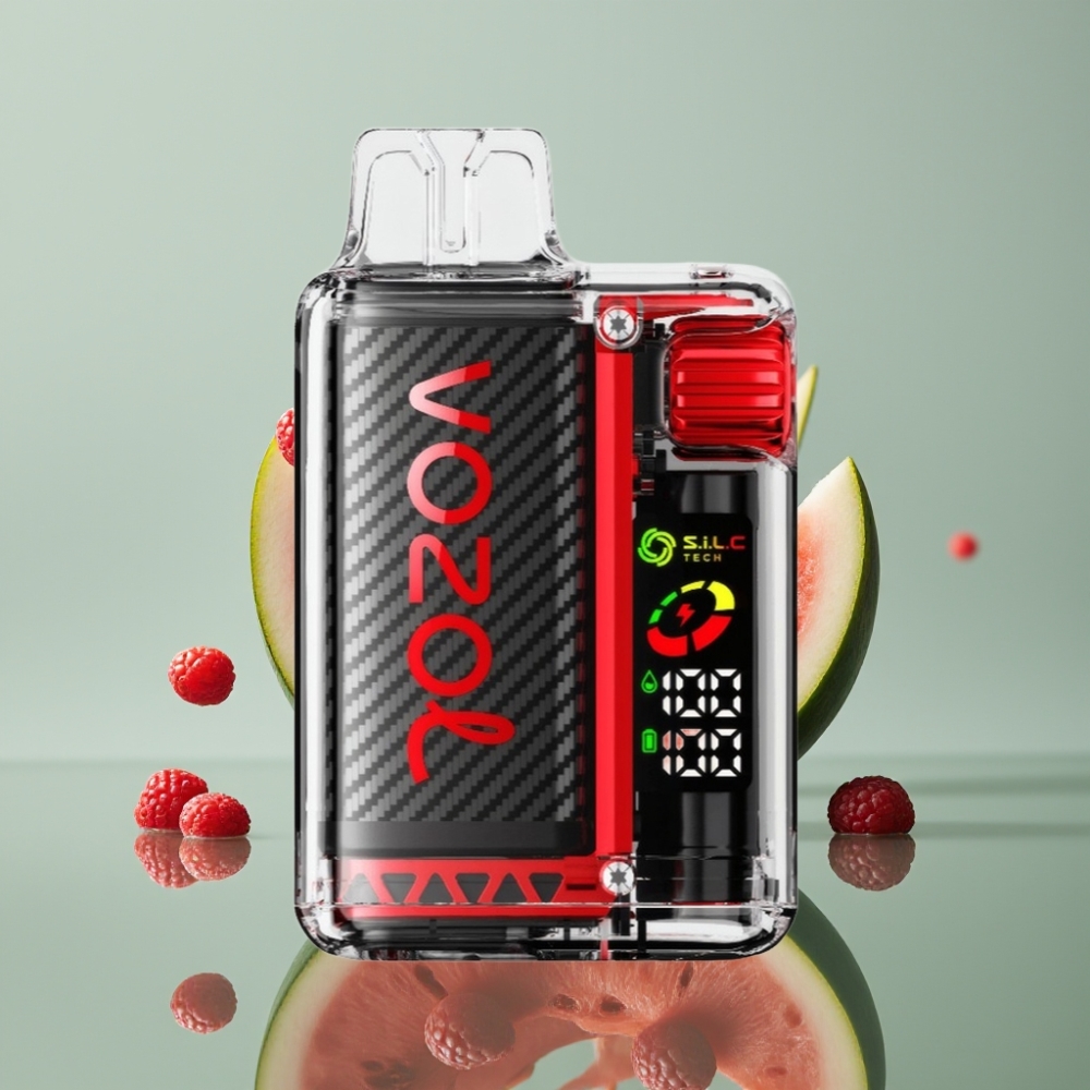 VOZOL Vista 20000 Puffs 650mAh 2% Vaarikas-Arbuusi OLED S.i.L.C Tech